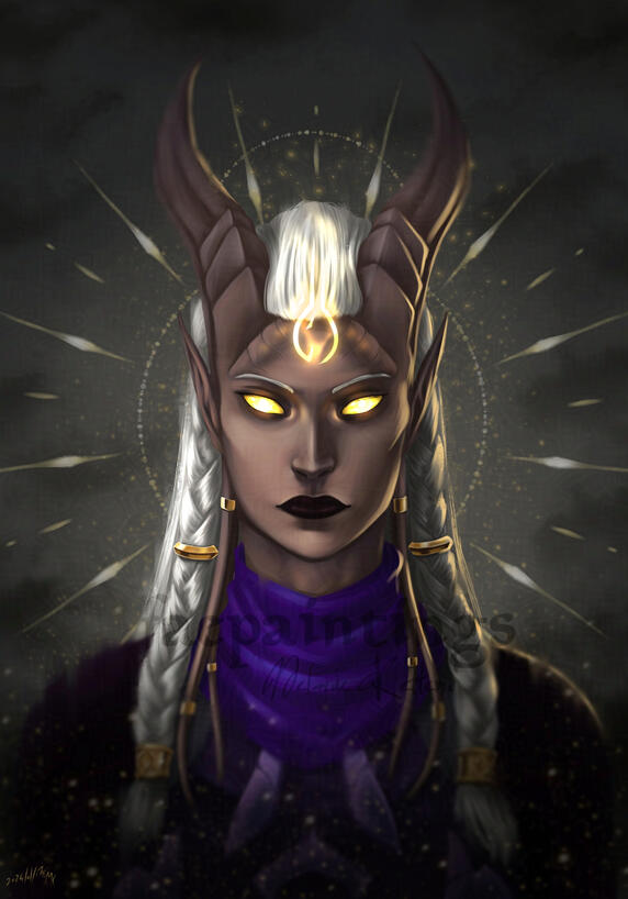 Lightforged Draenei for a private client
